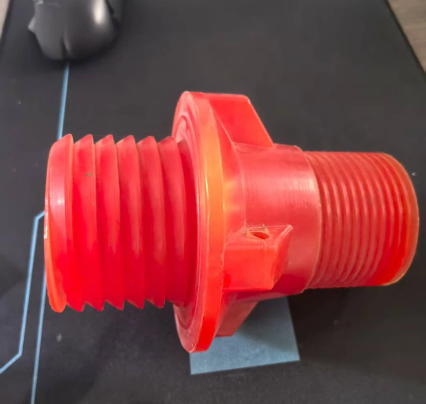 Thread On Cone Tip 10523-01, 4" Round Desilter Part