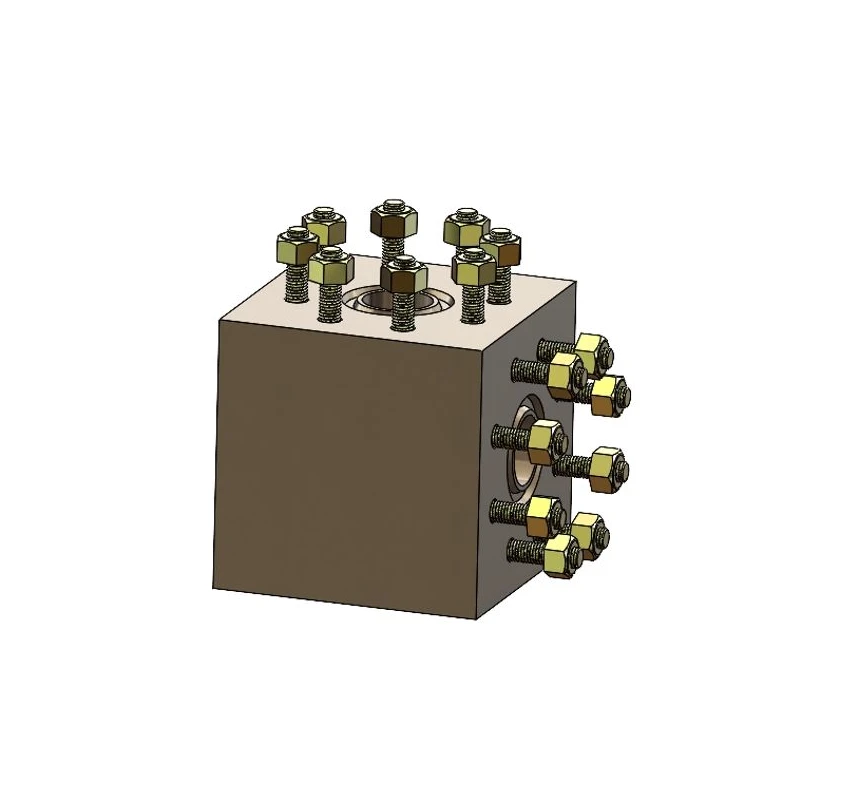 1" 15K Standard 2 Way Block