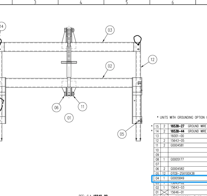 G0005849 Jack Assy Ratchet FLC-503 Replacement
