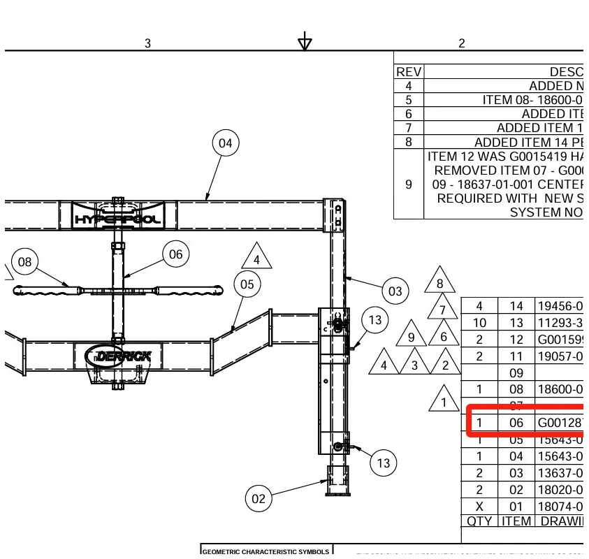 G0012876 Mechenical Jack Assembly