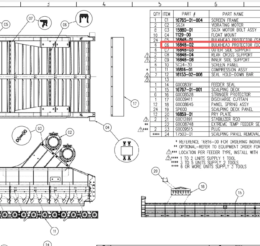 16848-02 Bulkheak Protector Double