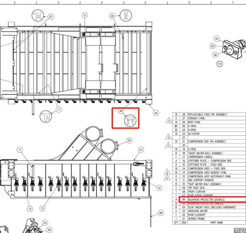 6848-11,Buldhead Protector Double Replacement
