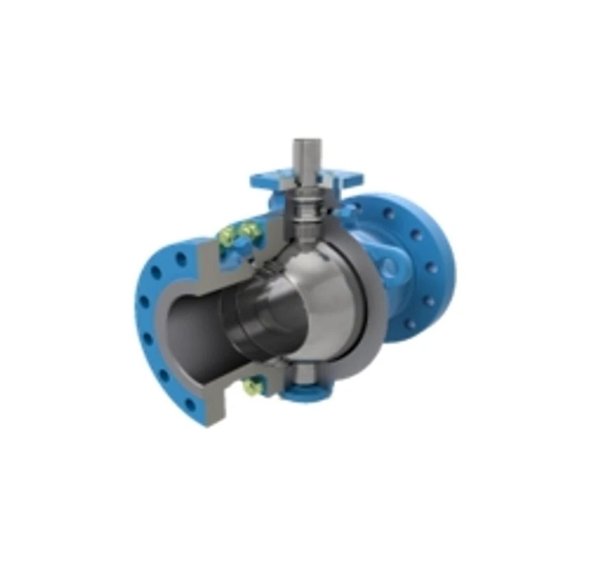 WKM Trunnion Mounted Ball Valve